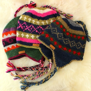 Contrast Color Knitted Head Hat Soft Stretchy Beanie Pom Pom - Temu