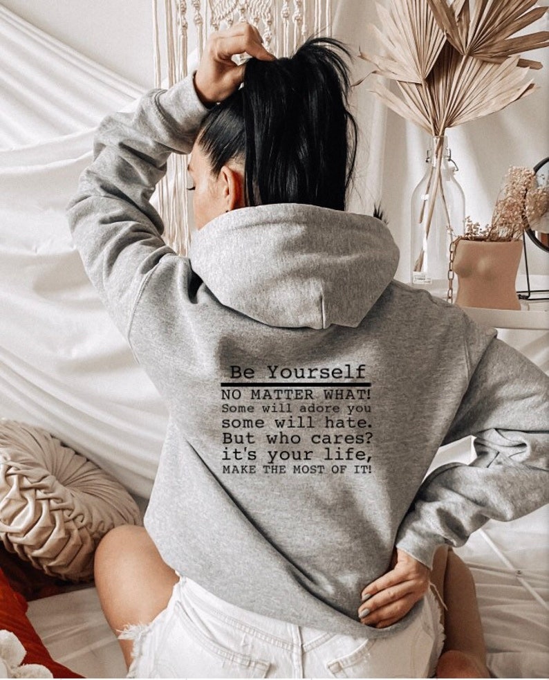 Motivational Mental Health Hoodie, Inspirational Quote Unisex Hoodie