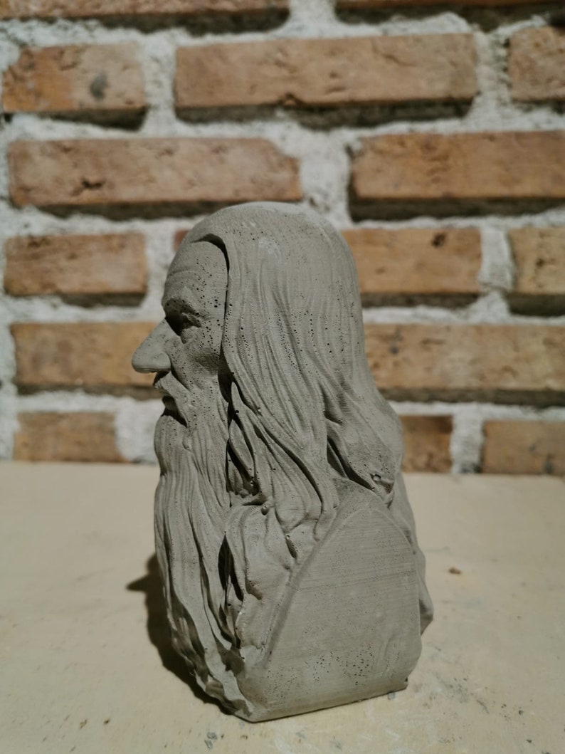 bronze statue gandalf