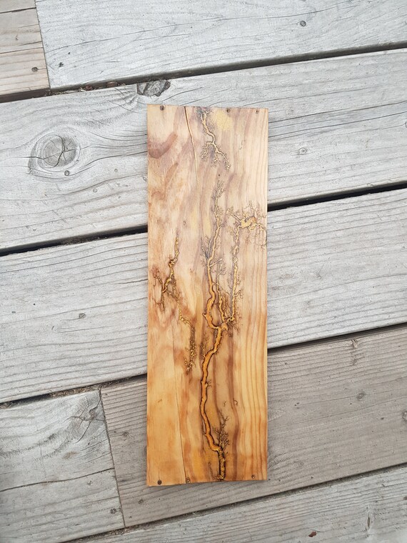 Lightning Wood Etsy