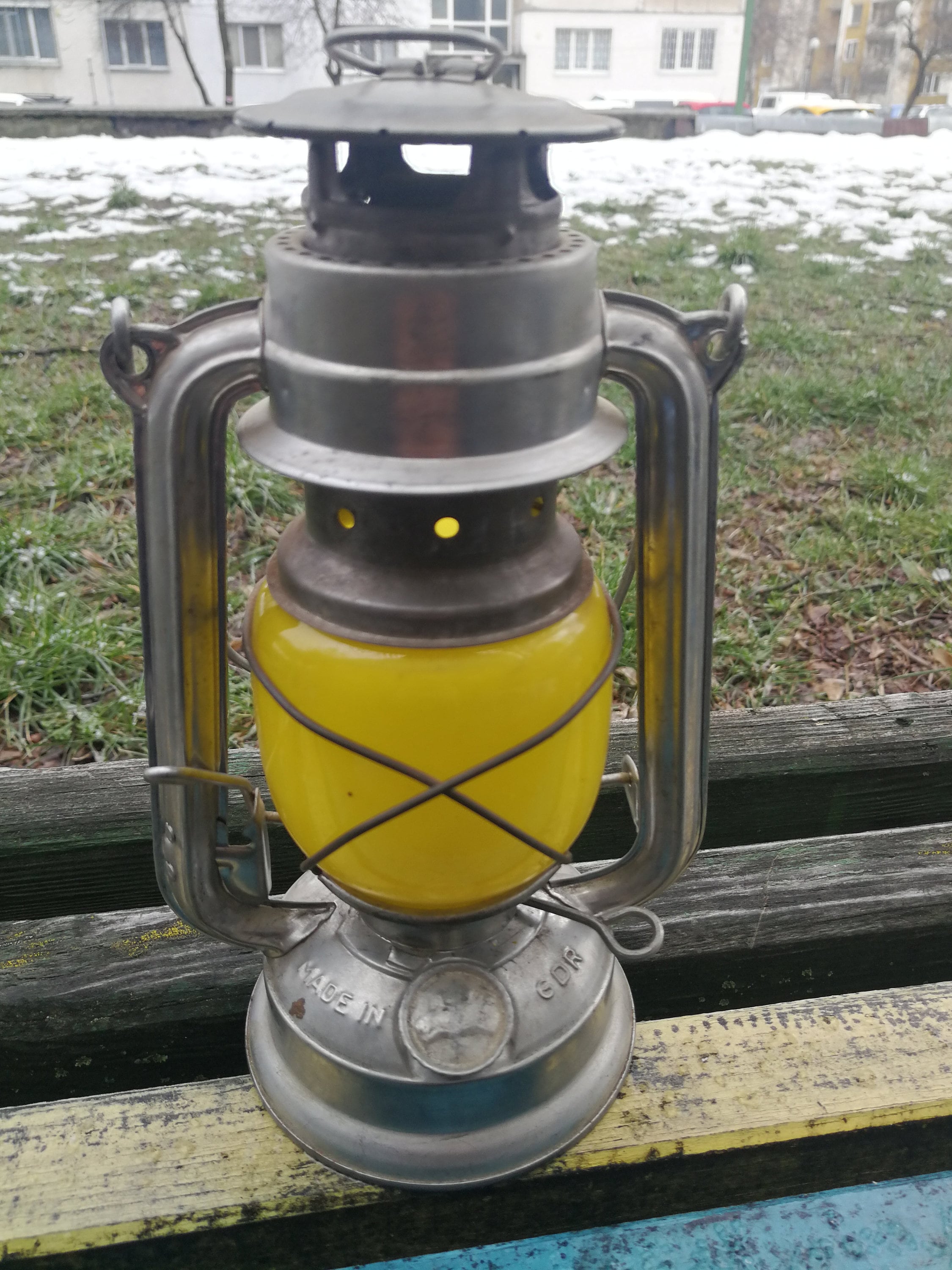 BAT Model No.158,vintage Kerosene Lantern,camping, German Made
