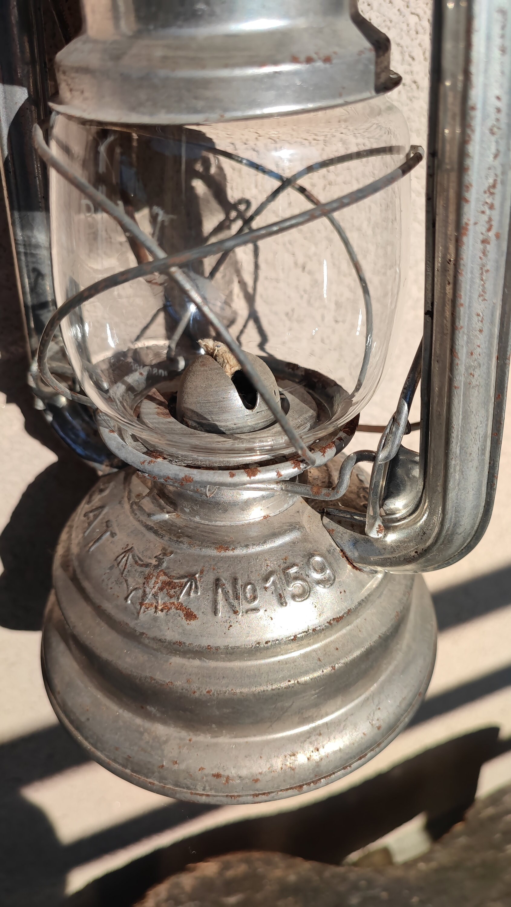 BAT Model No. 159 ,vintage Kerosene Lantern, Camping, German BAT Model No. 159 ,vintage Kerosene Lantern, Camping, German