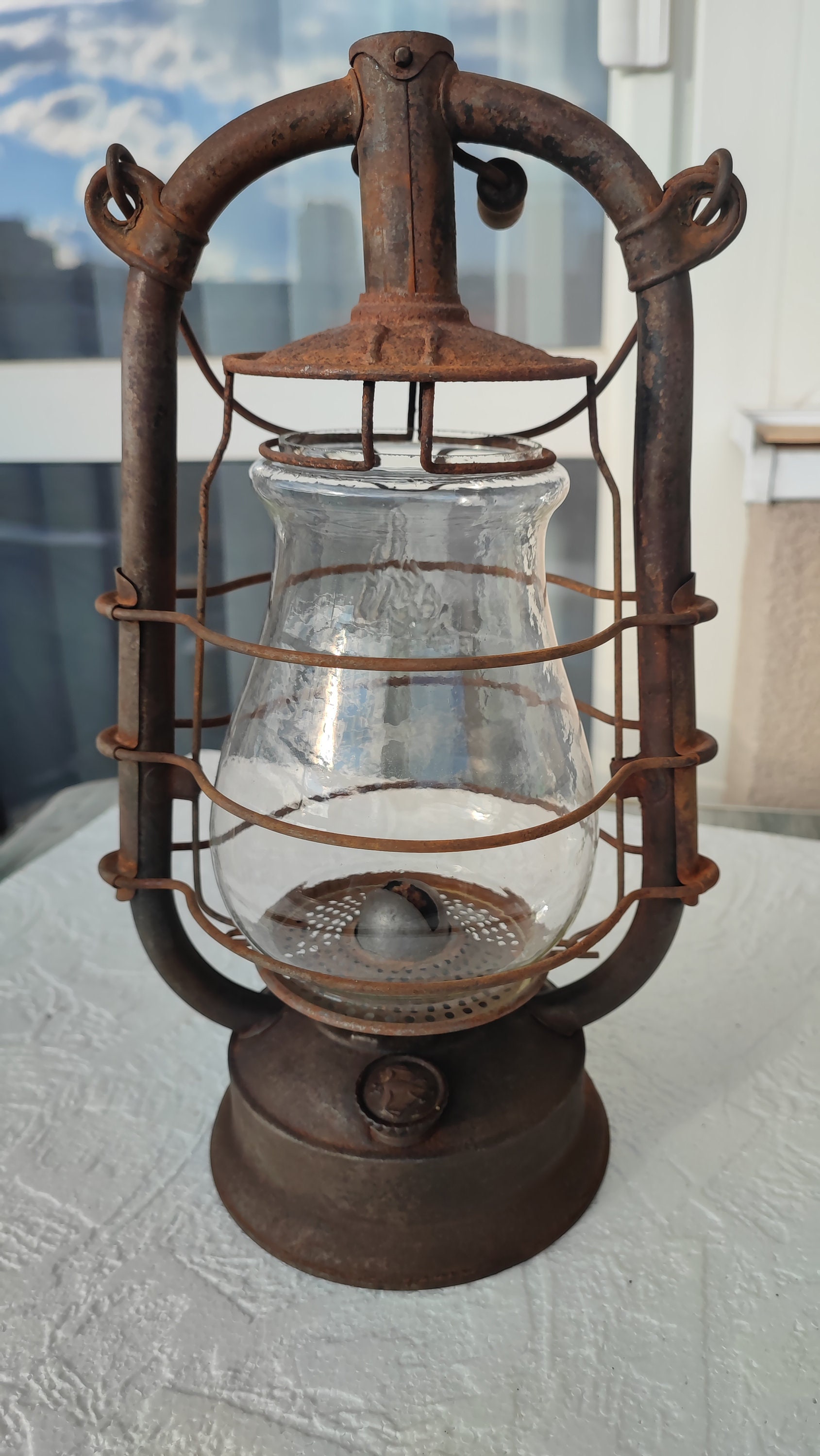 Vintage Feuerhand No. 323 Kerosene Lantern Made in Germany Etsy