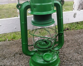 Jupiter-1, lanterne de chemin de fer, lampe au kérosène vintage, fabriquée en Pologne, années 1940-1950, camping, extérieur, décoration rustique, lanterne à gaz, rare, collection