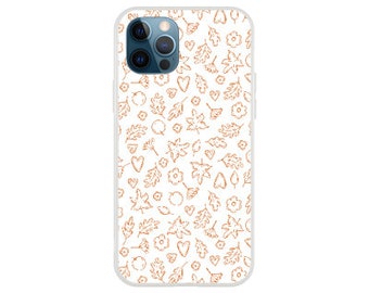 Autumn Leaves Flexi Phone Case Autumnal Fall Phone Cover IPhone Samsung Android Seasonal Gift For Him/Her