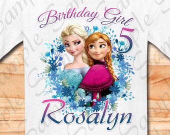 Download Frozen Birthday Girl Etsy