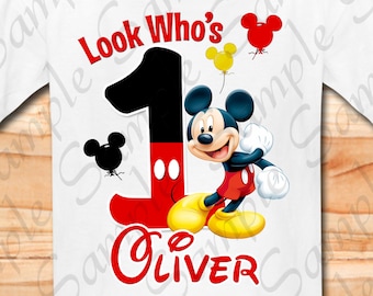 Download Mickey birthday svg | Etsy