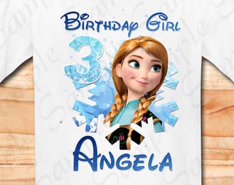 Download Clothing Disney Frozen Elsa Anna Aunt Of Birthday Girl Princess Svg Instant Download Custom Matching Birthday Party Shirt Iron On Transfer Printable Women S Clothing