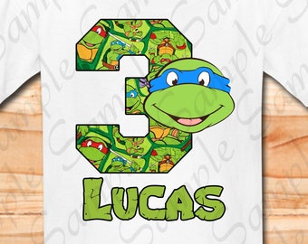 Download Ninja Turtle Birthday Svg Etsy