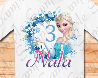Download Frozen Birthday Svg Etsy