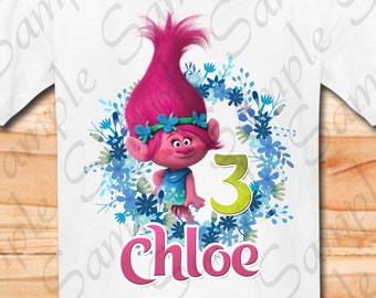 Download Trolls Birthday Shirt Svg Etsy