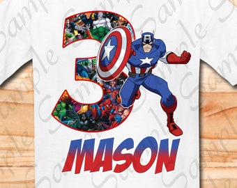 Download Avengers Birthday Svg Etsy