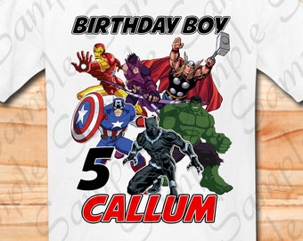 Download Avengers Birthday Svg Etsy