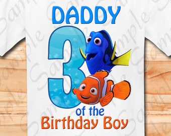 finding dory birthday shirt
