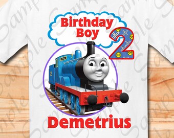 Download Thomas The Train Birthday Svg Etsy