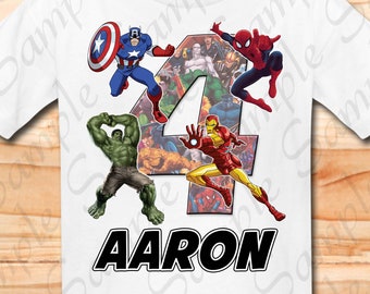 Download Avengers Birthday Svg Etsy
