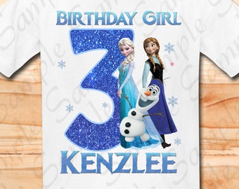 Download Frozen Birthday Svg Etsy