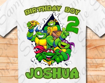 Download Ninja Turtle Birthday Svg Etsy