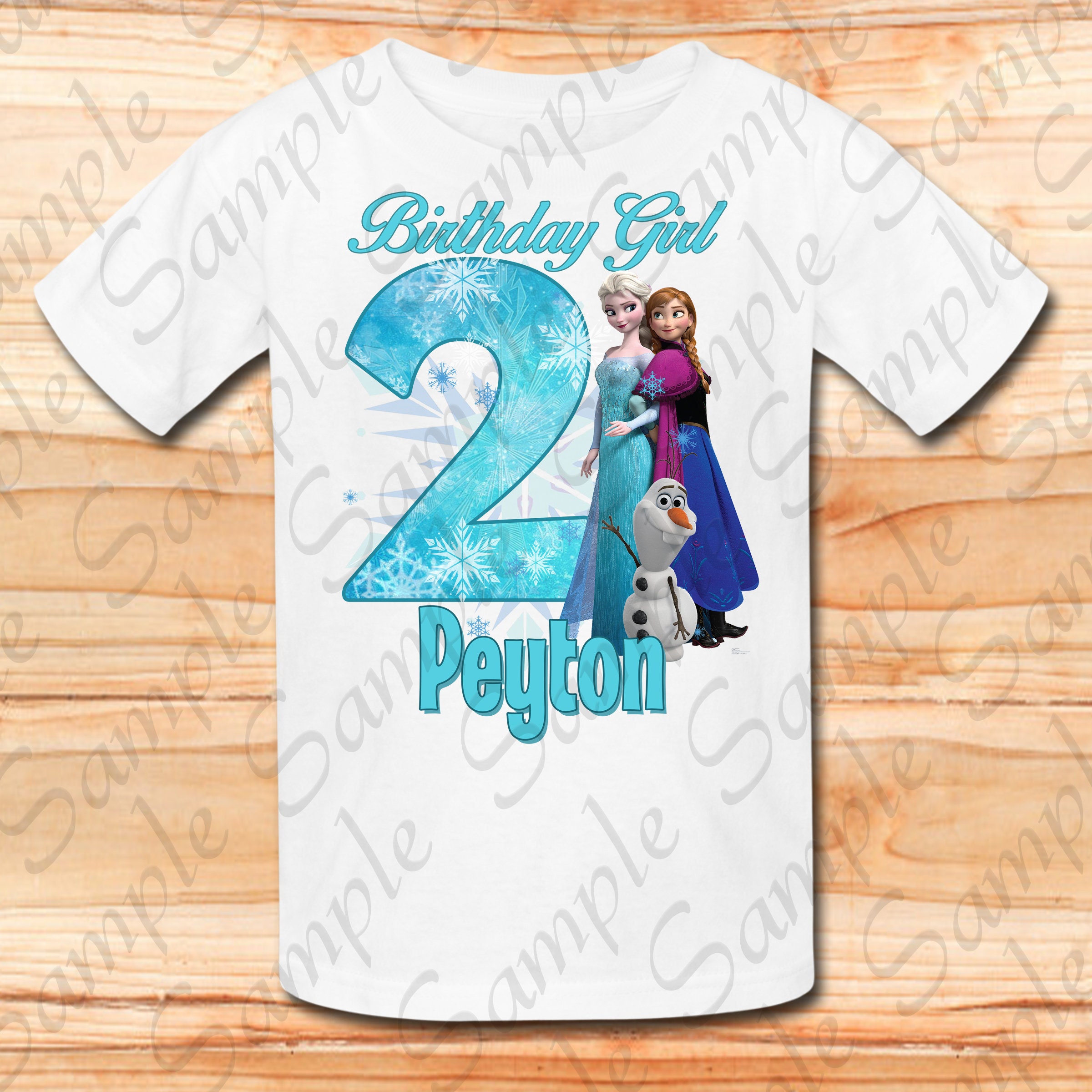 Download Disney Frozen Elsa Anna Birthday Girl Olaf Princess Svg Etsy
