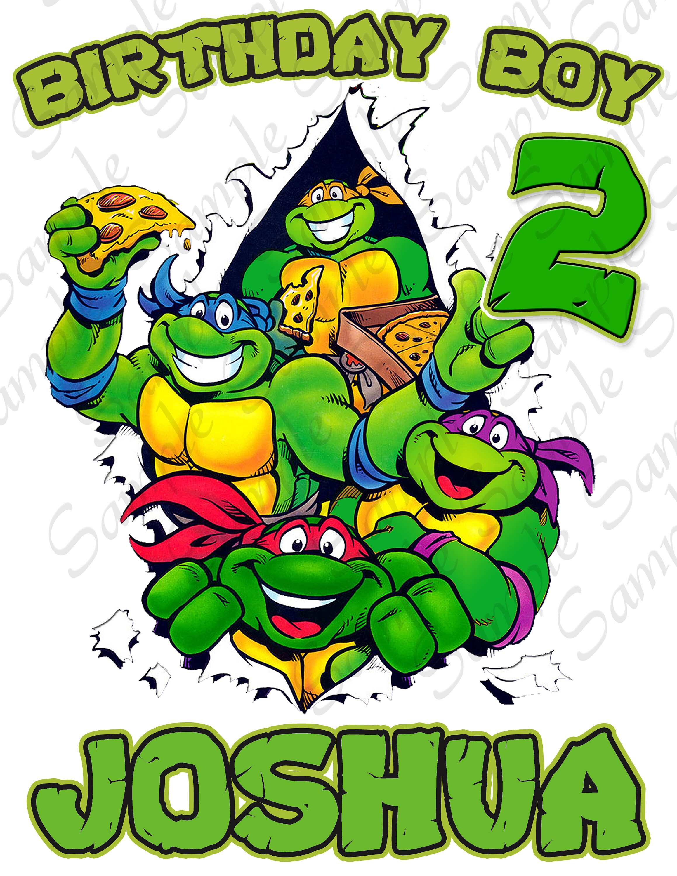 Download Teenage Ninja Mutants Turtles Birthday Boy Svg TMNT INSTANT | Etsy