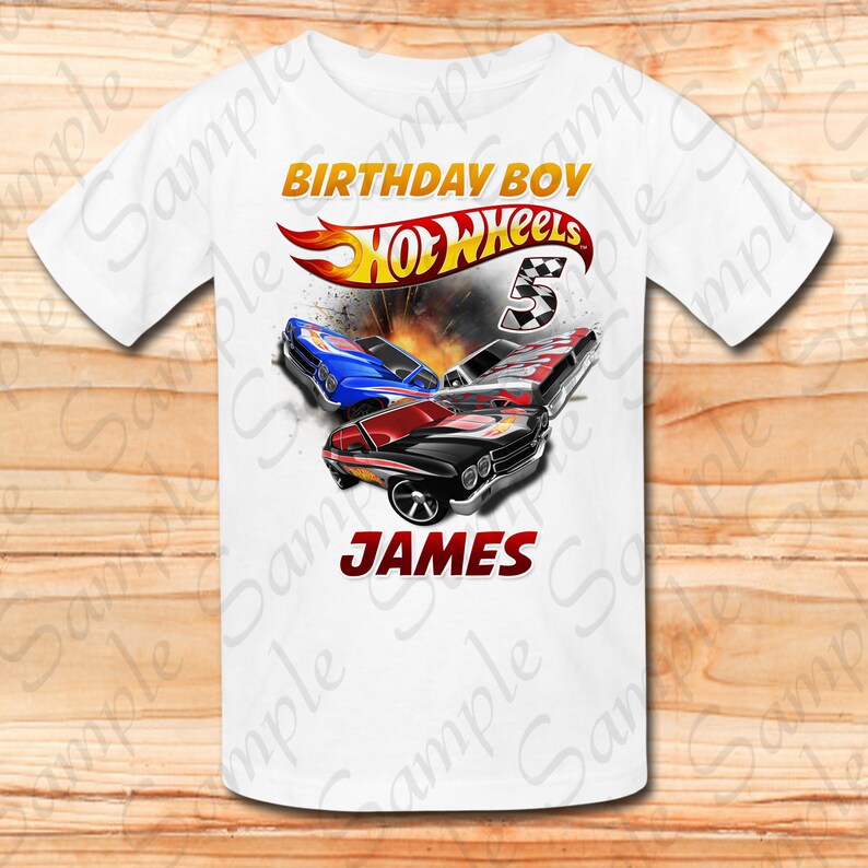 Download Hot Wheels Any Name Birthday Boy Svg Instant Download Custom Matching Birthday Party Shirt Iron On Transfer Printable Diy Cut File Clipart Graphic Tees Clothing Gtforce In