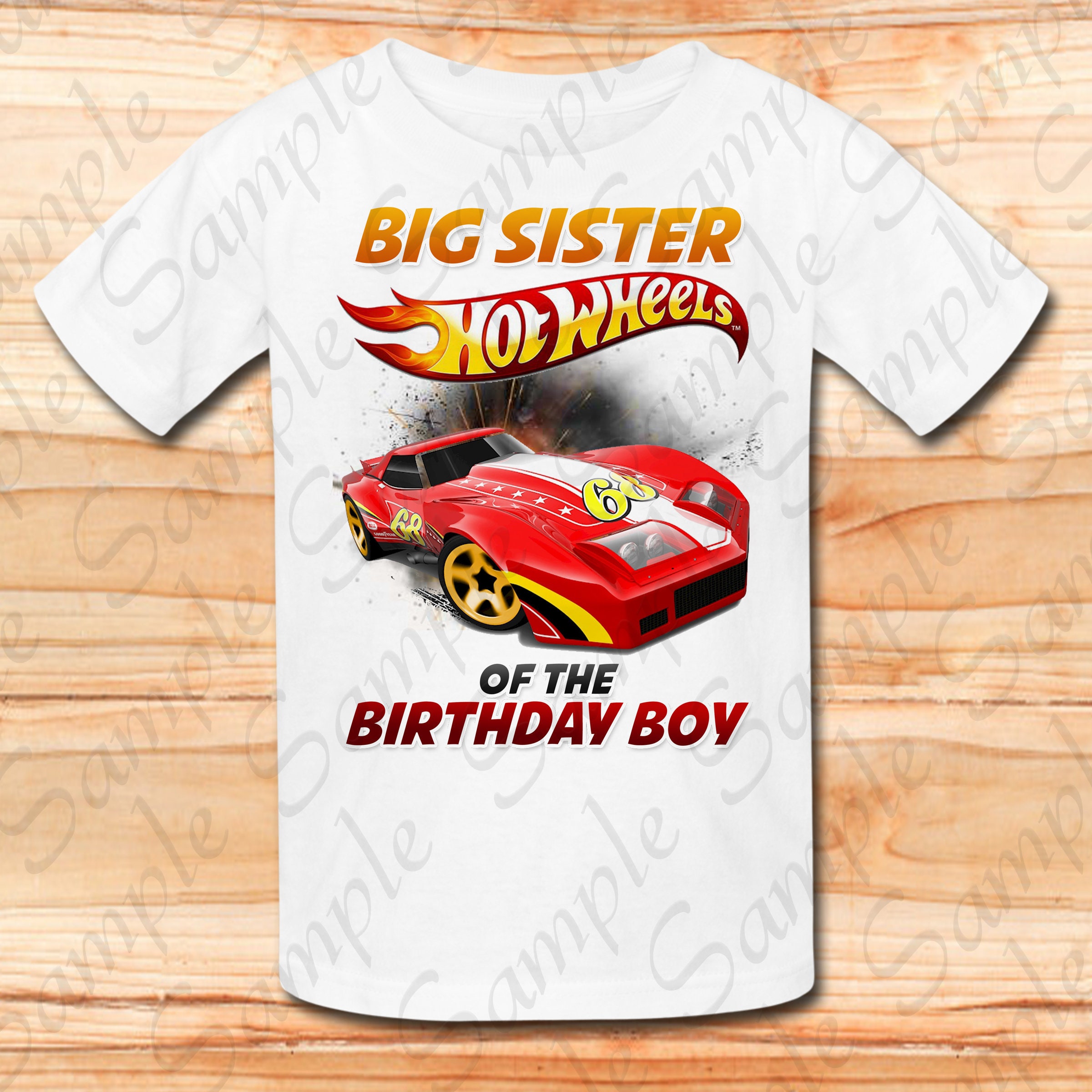 Download Hot Wheels Big Sister Of Birthday Boy Svg Instant Download Etsy