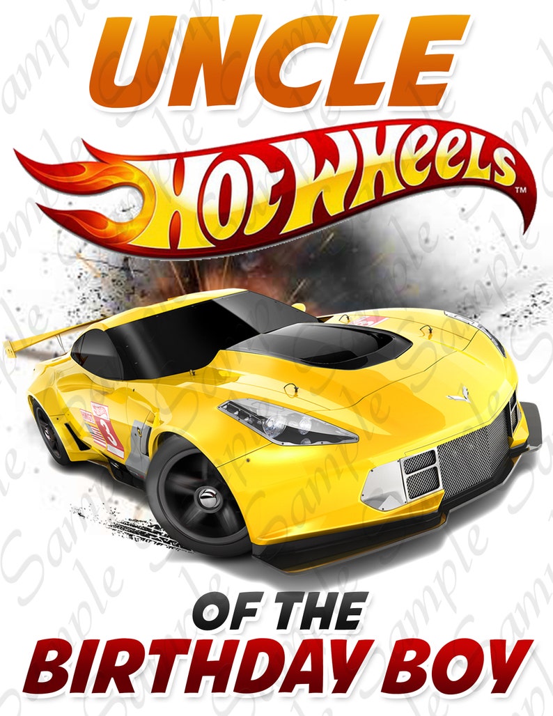 Download Clothing T Shirts Hot Wheels Uncle Of Birthday Boy Svg Instant Download Custom Matching Birthday Party Shirt Iron On Transfer Printable Diy Cut File Clipart