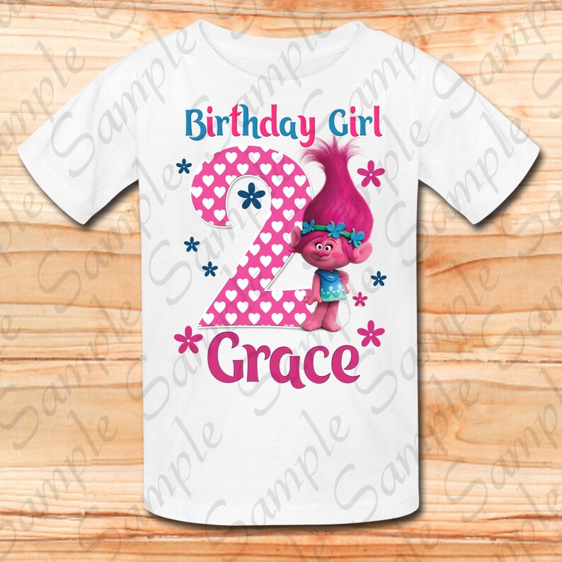 Download Trolls poppy Look Who's Birthday Girl Svg INSTANT DOWNLOAD ...