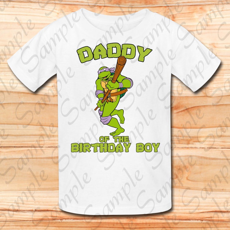 Download Teenage Ninja Mutants Turtles Dad Of Birthday Boy Svg Tnmt Instant Download Custom Matching Birthday Party Shirts Iron On Transfer Printable Clothing Graphic Tees Springart Fr