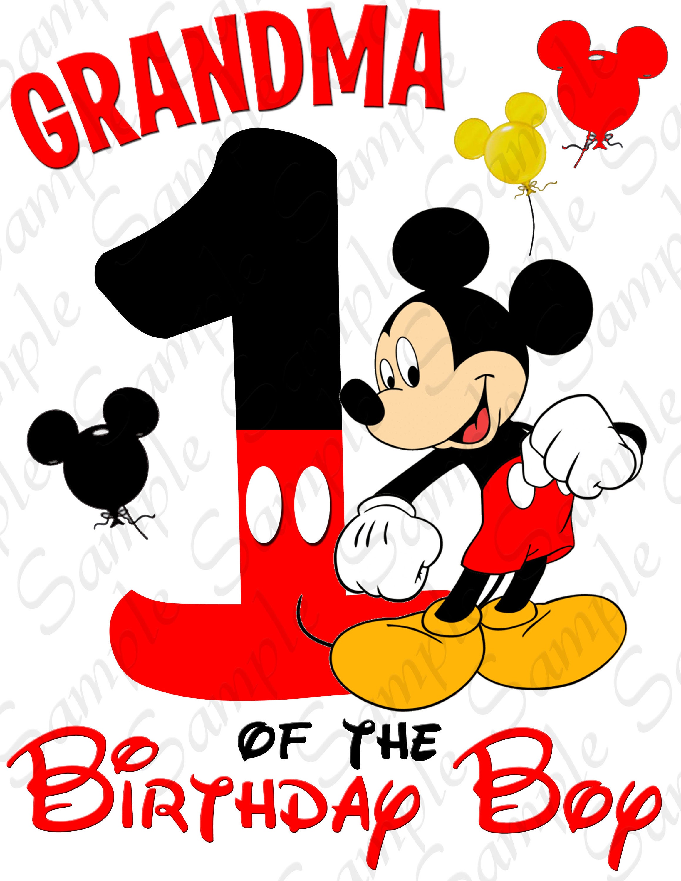 Download Disney Mickey Grandma of the Birthday Boy Svg Ballons ...