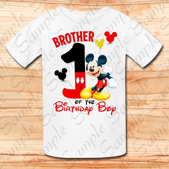 Download Disney Mickey Mouse Brother Of Birthday Boy Svg Ballons Etsy