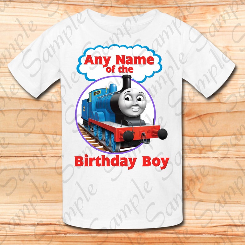 Download Thomas the train Any name of Birthday Boy Svg INSTANT DOWNLOAD | Etsy