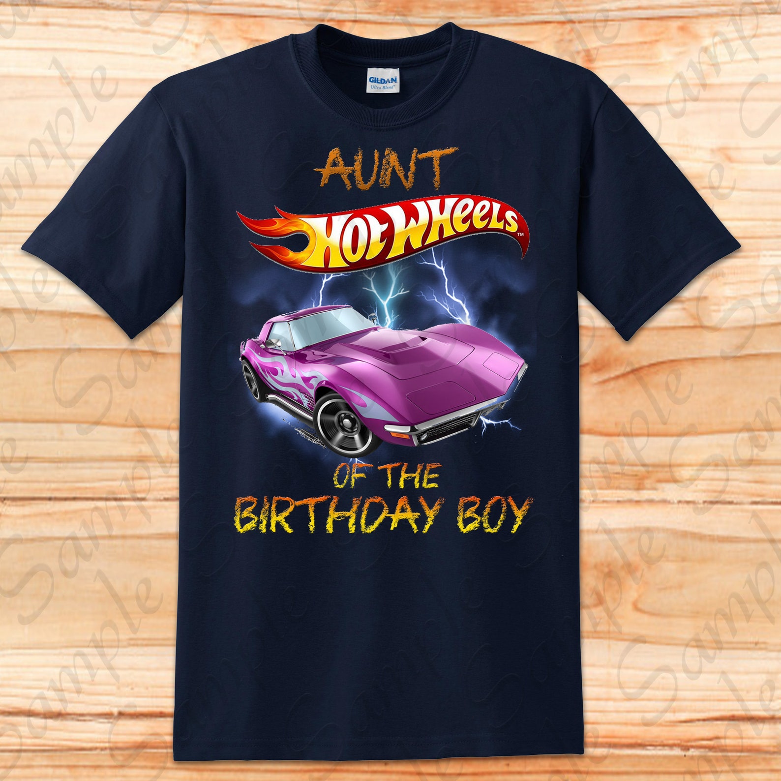 Download Hot wheels Aunt of Birthday Boy Svg INSTANT DOWNLOAD Custom | Etsy