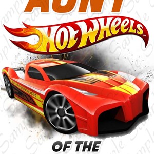 Download Hot wheels Aunt of Birthday Boy Svg INSTANT DOWNLOAD Custom | Etsy