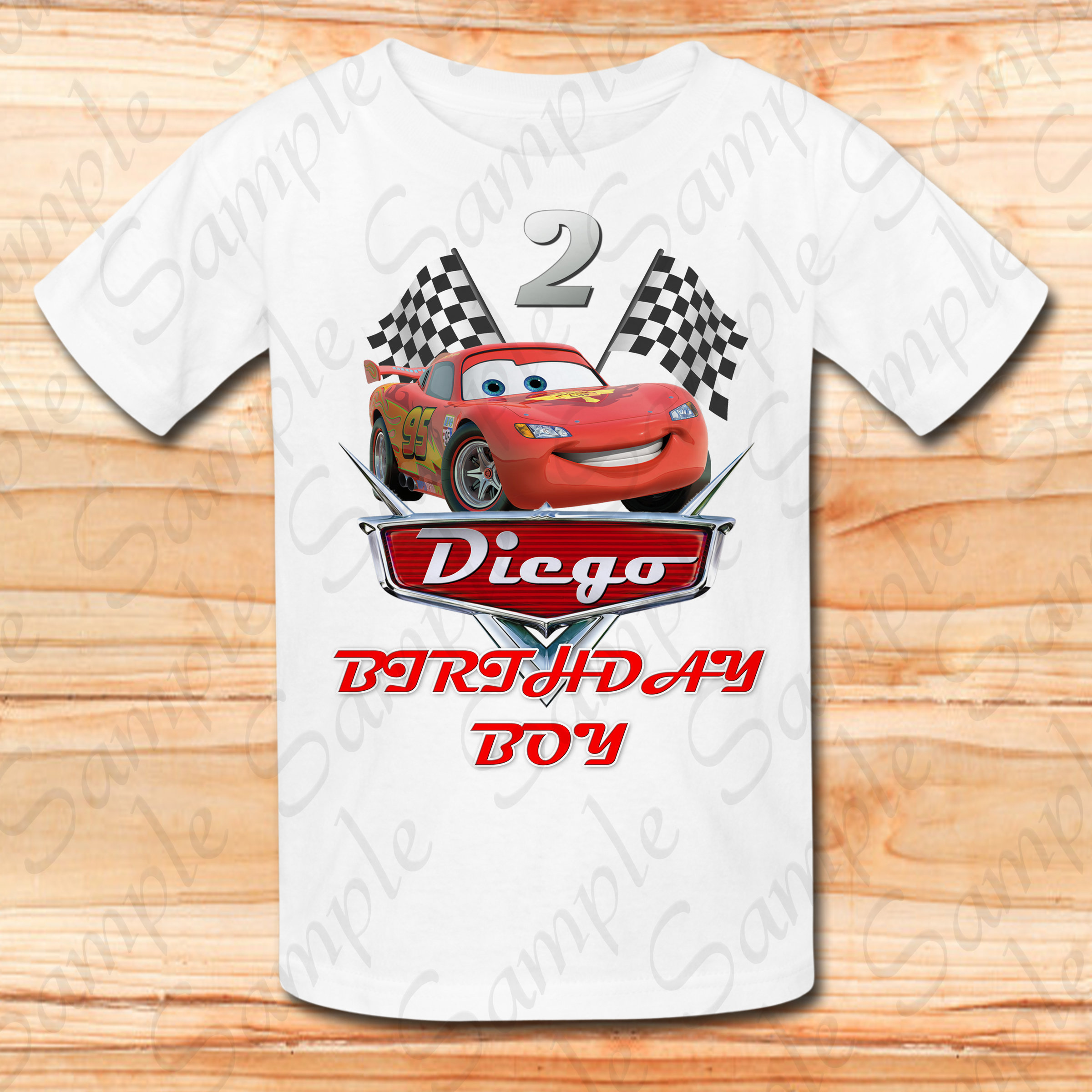 Disney Cars Lighting Mcqueen any name INSTANT DOWNLOAD Custom Matchin…