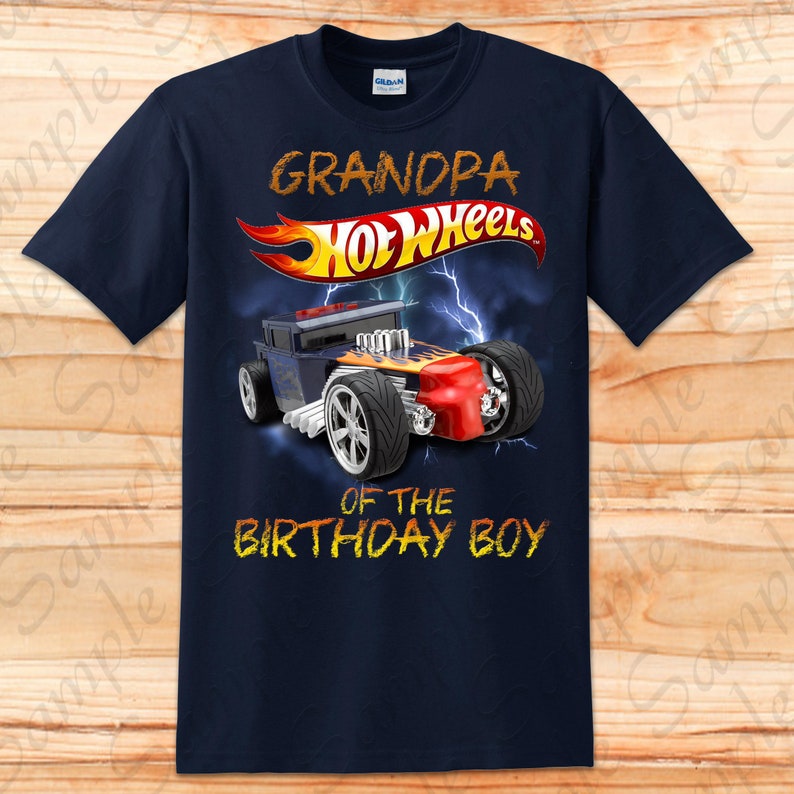 Download Hot Wheels Grandpa Of Birthday Boy Svg Instant Download Custom Matching Birthday Party Shirt Iron On Transfer Printable Diy Cut File Clipart Men S Clothing Graphic Tees Valresa Com