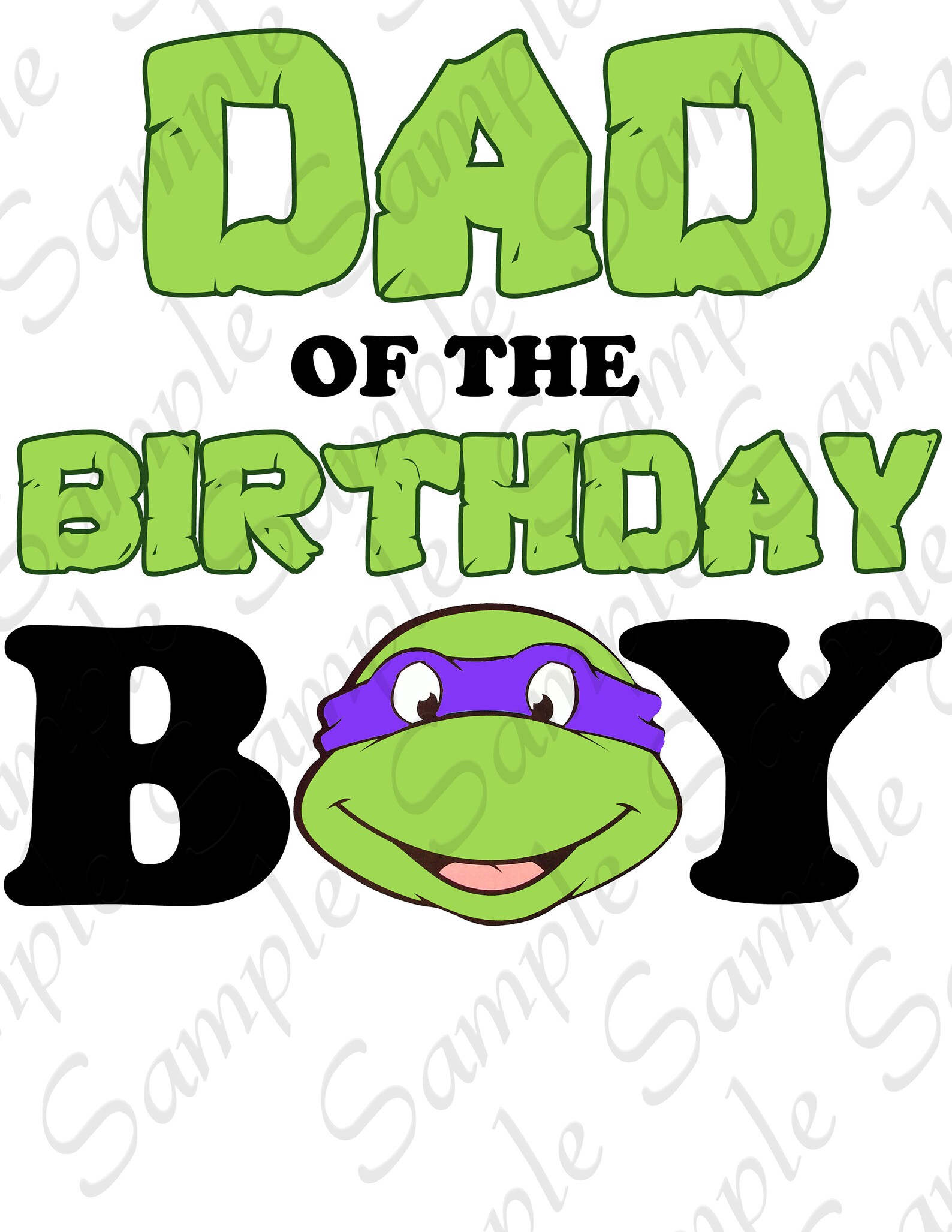 Download Teenage Ninja Mutants Turtles Dad of Birthday Boy Svg TMNT ...