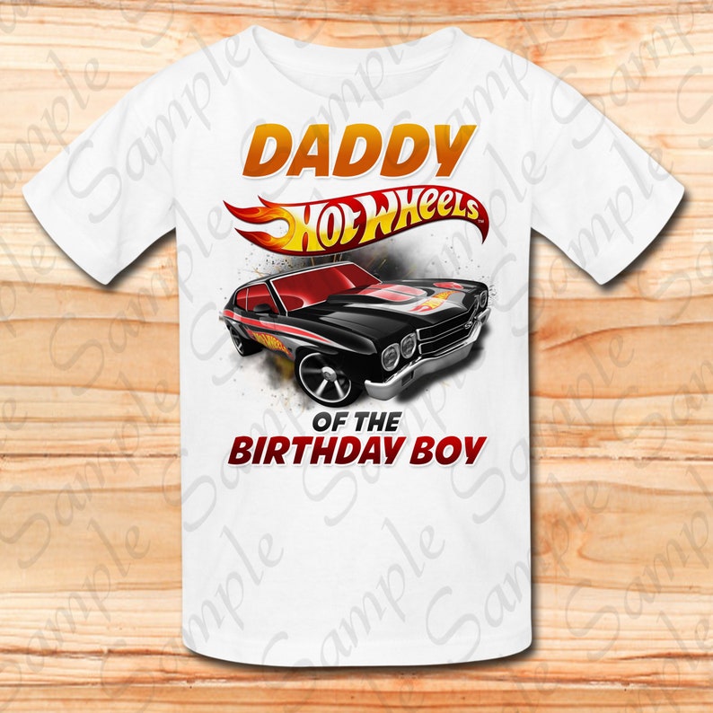 Download Hot Wheels Daddy Of Birthday Boy Svg Instant Download Custom Matching Birthday Party Shirt Iron On Transfer Printable Diy Cut File Clipart Graphic Tees T Shirts