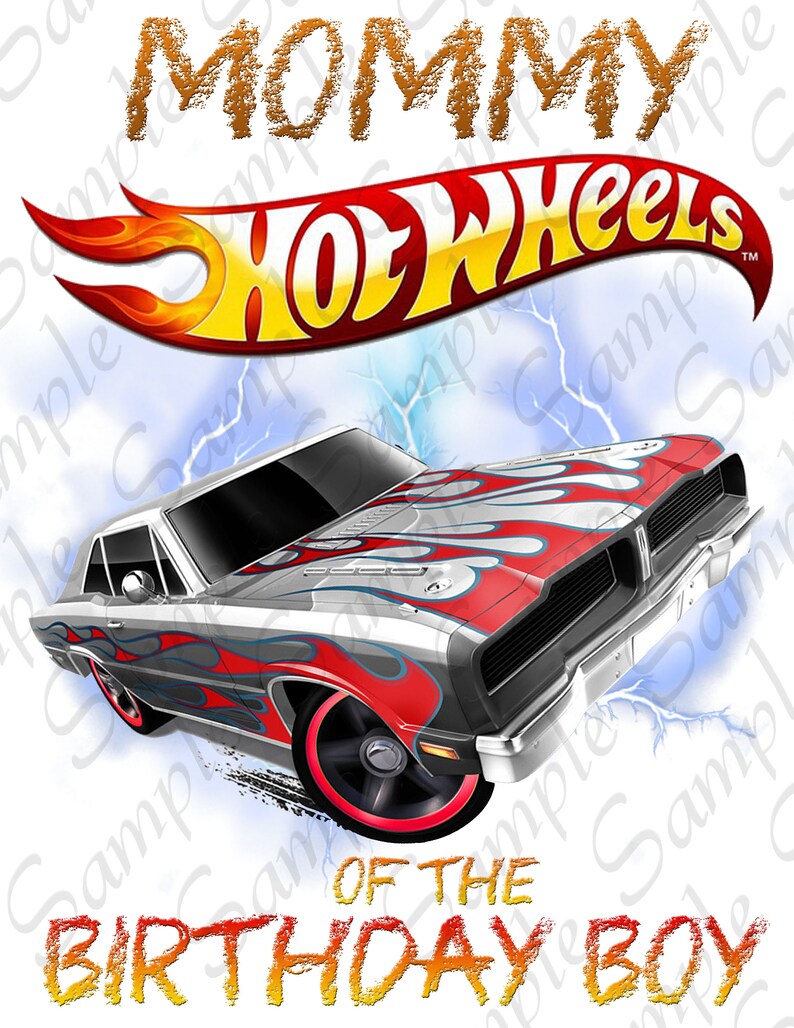 Download Clothing Hot Wheels Mommy Of Birthday Boy Svg Instant Download Custom Matching Birthday Party Shirt Iron On Transfer Printable Diy Cut File Clipart Graphic Tees