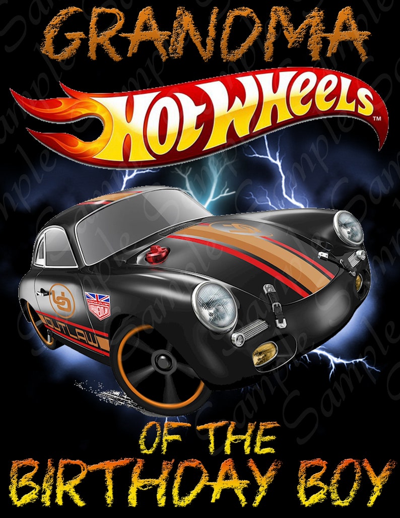 Download Hot Wheels Grandma Of Birthday Boy Svg Instant Download Custom Matching Birthday Party Shirt Iron On Transfer Printable Diy Cut File Clipart Clothing T Shirts Somoto Cz