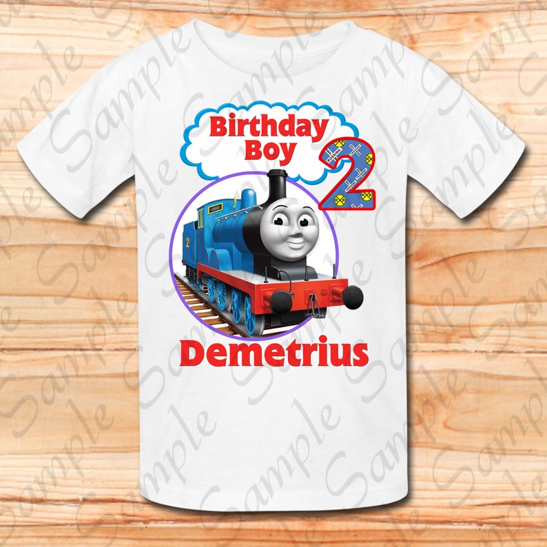 Download Thomas The Train Birthday Boy Svg Instant Download Custom Matching Birthday Shirt Iron On Transfer Printable Diy Party Cut File Clipart Boys Clothing Clothing Cartamz Com