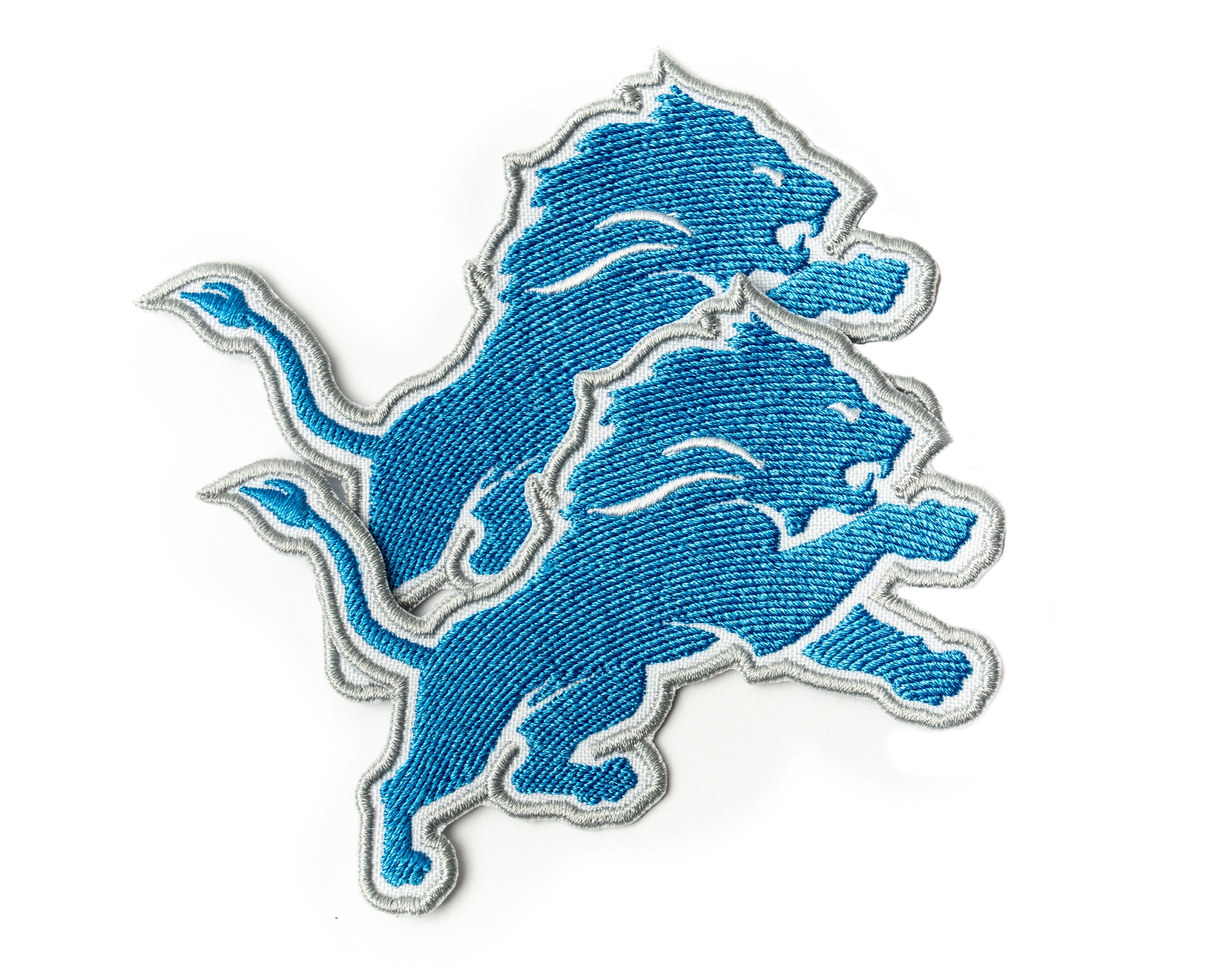 Detroit Lions Patch Sports Team Emblem American Football Etsy