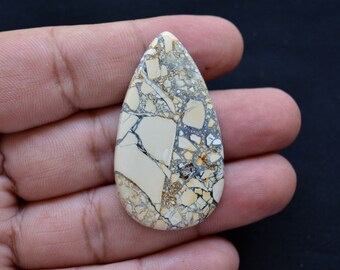 60/% Sell Natural Malingano Jasper Rare Top Quality Handmade Malingano Jasper Cabochon Loos Gemstone Jewelry Making Stone 76Cts 40x40x4mm