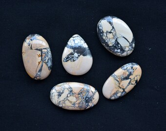 60/% Sell Natural Malingano Jasper Rare Top Quality Handmade Malingano Jasper Cabochon Loos Gemstone Jewelry Making Stone 76Cts 40x40x4mm