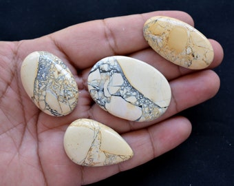 60/% Sell Natural Malingano Jasper Rare Top Quality Handmade Malingano Jasper Cabochon Loos Gemstone Jewelry Making Stone 76Cts 40x40x4mm