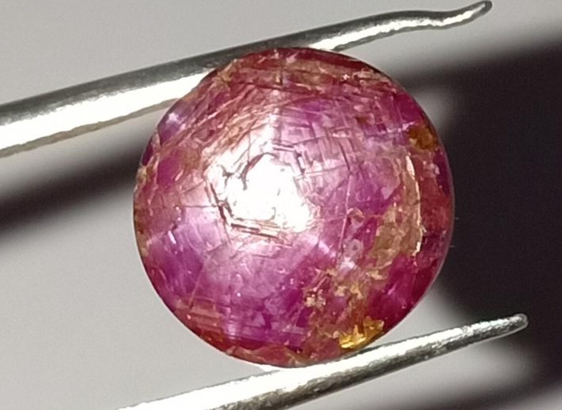 11.45 Ct Rare Star Ruby 100% Natural and Untreated MK-122 - Etsy