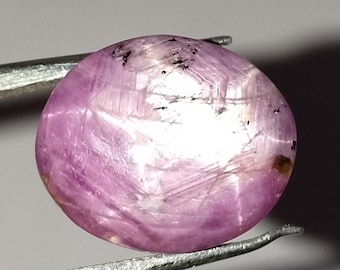 Zafiro estrella raro de 16,15 ct, 100 % natural, sin tratar, MK-3