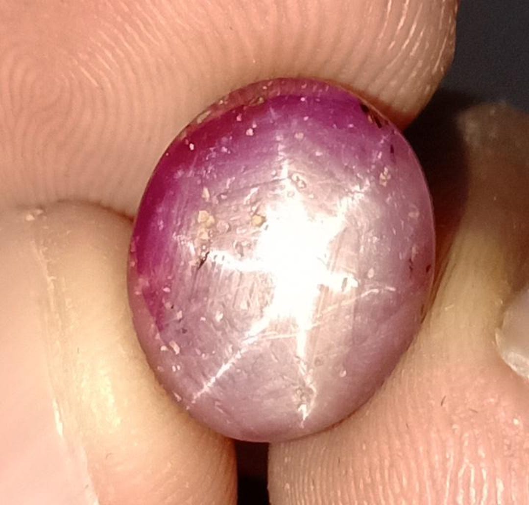 12 Ct Rare Star Ruby 100% Natural and Untreated ISR-393 - Etsy