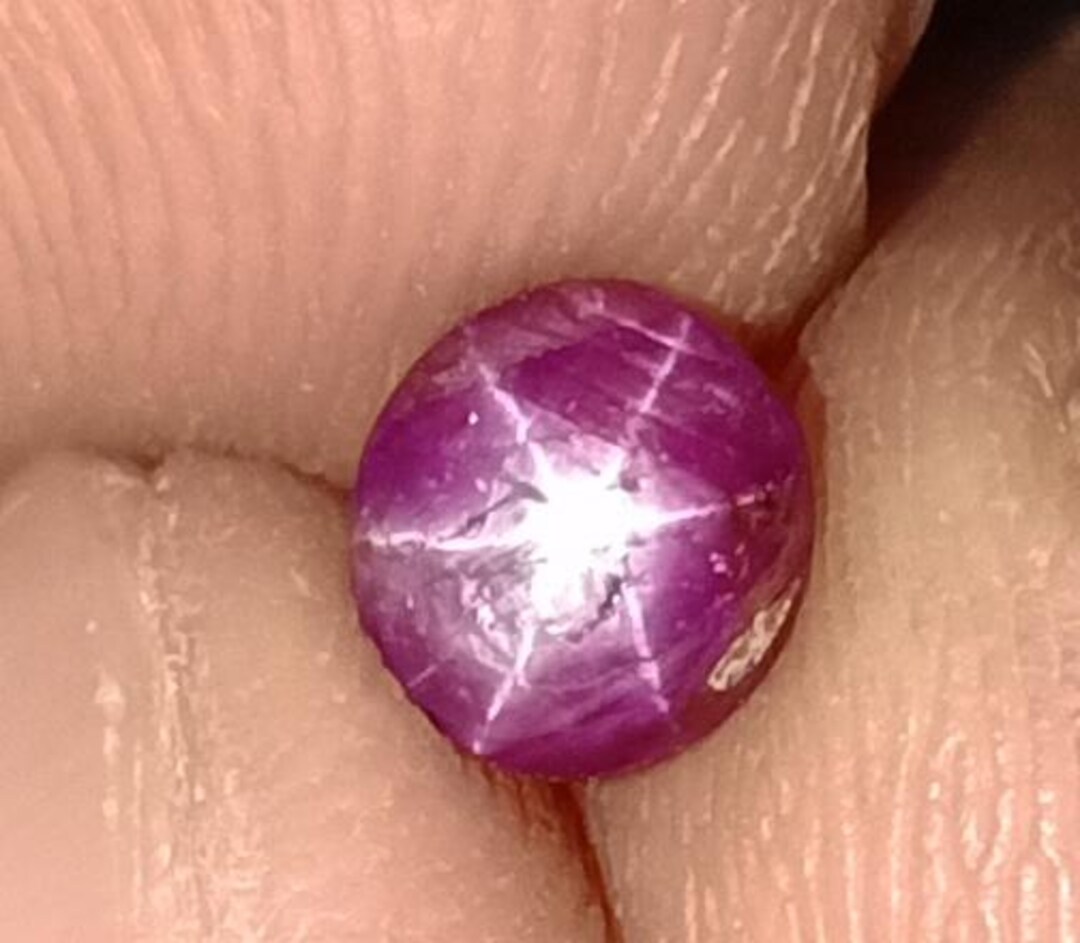 1.10 Ct Rare Star Ruby 100% Natural and Untreated ISR-340 - Etsy