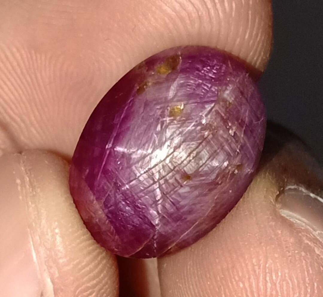 17.25 Ct Rare Star Ruby 100% Natural and Untreated ISR-363 - Etsy